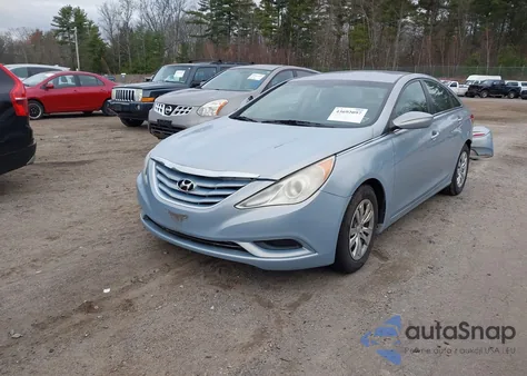 2011 Hyundai Sonata Gls z USA, uszkodzony, nr VIN 5NPEB4AC8BH017800